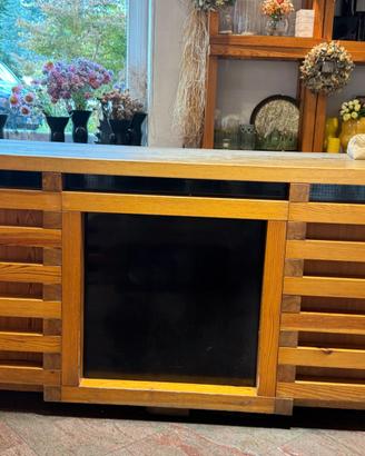 Arredamento modulare in legno massiccio