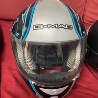 N 2 CASCHI DA MOTO TAGLIA L