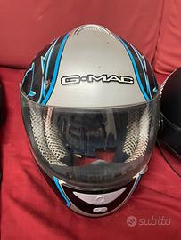 N 2 CASCHI DA MOTO TAGLIA L