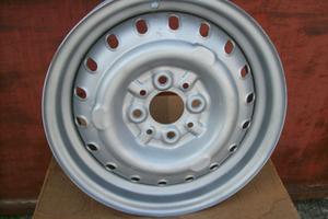 N. 2 Cerchi Borrani fuoriserie 4,5x 14 Fiat 1100 1