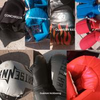 attrezzatura kick boxing 