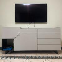Mobile / Credenza metallo + legno