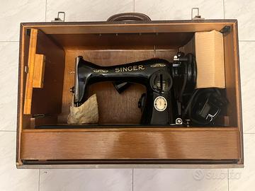 Macchina da cucire antica singer