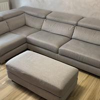 Divano C4 mod. Gabriel 300x180 + pouf contenitore