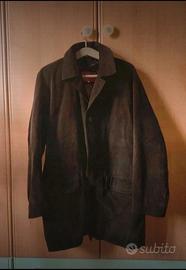 Cappotto in pelle vintage anni 80