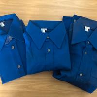 Camicie uomo blu tipo “da lavoro”