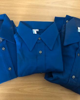 Camicie uomo blu tipo “da lavoro”