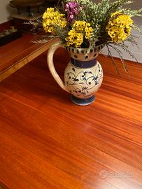 Vaso b traforato ceramica d'autore BRANCA 1983