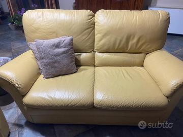 Divano in pelle