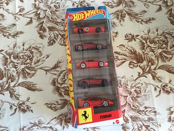 Hot wheels pack 5 ferrari