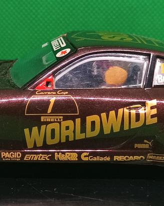 Porsche 911 GT3 Cup UPS Scalextric 1:32 Slot Car