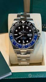 Rolex Gmt Batman Nuovo 2026 Oyster 126710BLNR