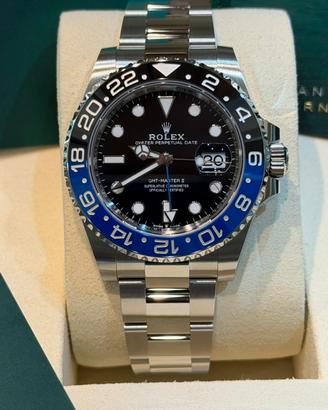 Rolex Gmt Batman Nuovo 2026 Oyster 126710BLNR