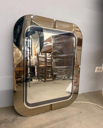 Specchio space age anni'70, 84x66cm