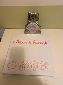Album neonato e portafoto orsetto
