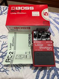 Pedale chitarra Loop Station Boss RC-2