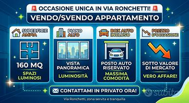 Appartamento piano alto semicentro
