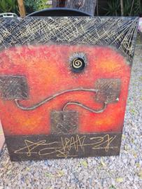 quadro etnico su tela 