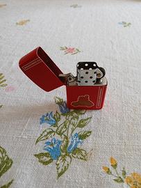 Accendino Tipo Zippo Rosso 4×6 NUOVO