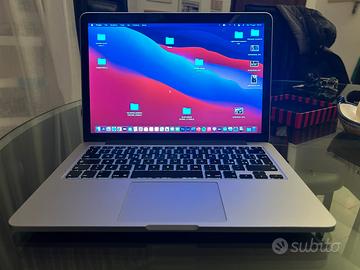 Apple macbook pro retina 13 del 2013 2,4 ghz i5