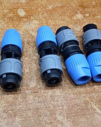 6 pezzi Connettori Speakon NL-2FC NEUTRIK 2 POLI