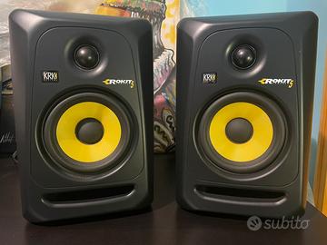 Monitor KRK Rokit 5 G3 (Coppia) + Cavi.