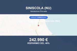Immobile in asta di 352 m² a Siniscola