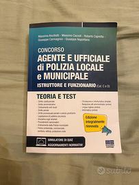 Libro concorso Polizia Locale Maggioli Editore