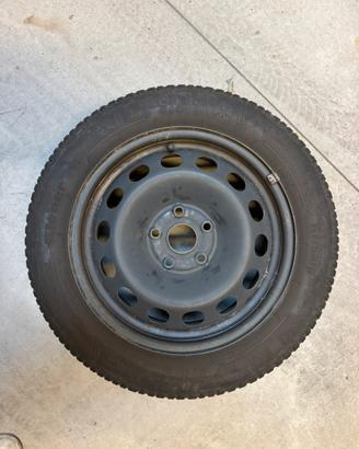 Quattro gomme invernalicon cerchi Audi Wolksvagen