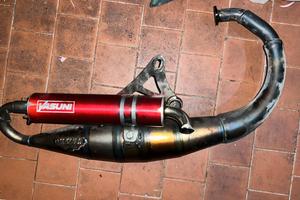 Marmitta/scarico Yasuni R rossa OMOLOGATA booster