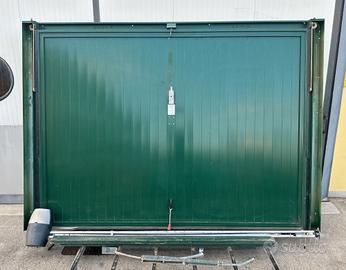 Portone basculante in alluminio 3000 x 2240 mm