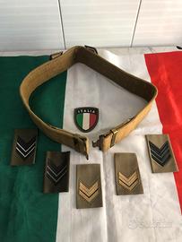 LOTTO 5 ARTICOLI MILITARI ESERCITO ITALIANO