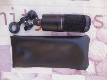Microfono Audiotechnica AT2020 + Cuffie studio