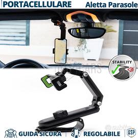 Porta Cellulare Auto da Supporto Aletta Parasole