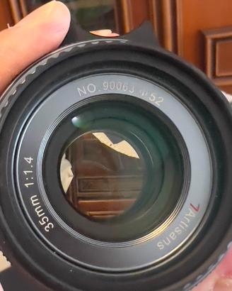 7artisans 35mm f1.4 per Nikon Z full frame