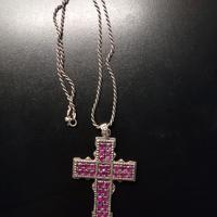 Gioiello in argento e ametiste 
