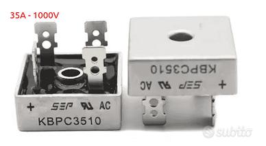 ponte a diodi 35A 1000V 2 pezzi