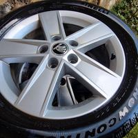 cerchi lega octavia wagon e gomme invernali Pirell