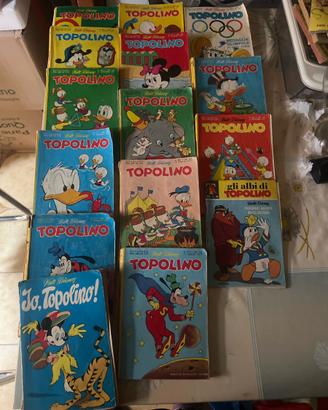 Lotto 14 Fumetti Topolino Vintage Anni 60/70