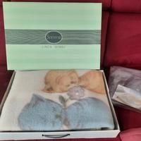 Coperta Somma lettino baby pura lana NUOVA