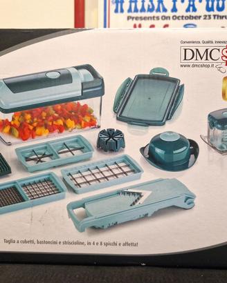Nicer Dicer Fusion Genius Set 13 Pezzi - Mai Usato