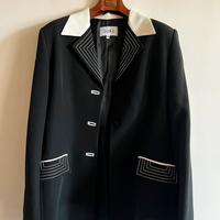 Blazer Sakè nero e bianco – Taglia 48 ITA