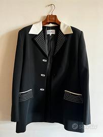 Blazer Sakè nero e bianco – Taglia 48 ITA
