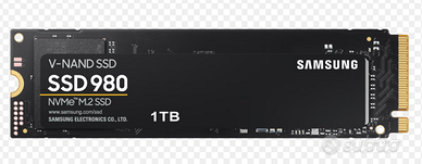 Samsung 980 NVMe M.2 SSD 1TB  Come Nuovo