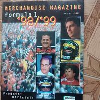 merchandise magazine formula 1  ' 98/99  
