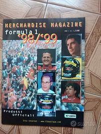merchandise magazine formula 1  ' 98/99  