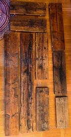 Set Mensole Industrial Abete Massello Artigianali