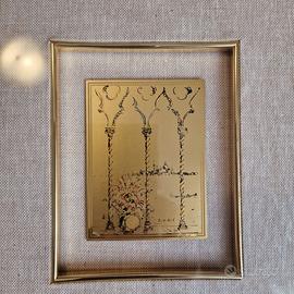 MINIATURE ORO SU ARGENTO FIRMATE DOGI