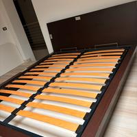 Letto con contenitore + 2 comodini