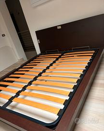 Letto con contenitore + 2 comodini